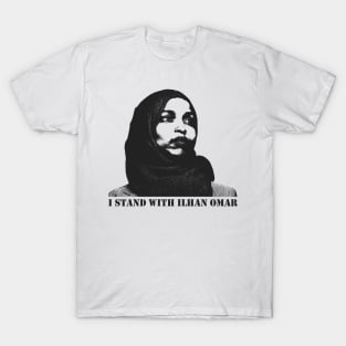 stand with ilhan omar T-Shirt